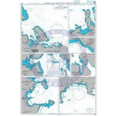 British Admiralty Nautical Chart 1622: Plans in the Philippine Islands